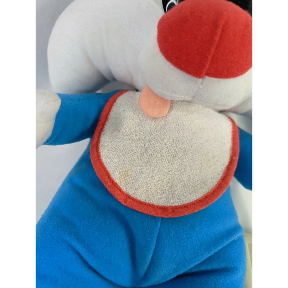 Tyco‎ Talking Baby Sylvester Cat Plush 15 Inch 1996 Stuffed Animal Toy